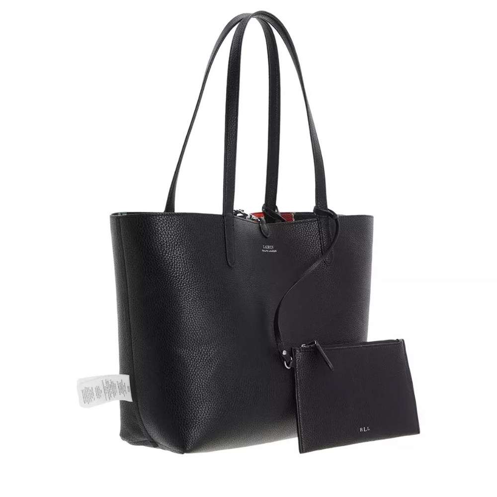 Ralph Lauren Pebble Reversible Tote Les Jardins Du Cap - Picture 2 of 7